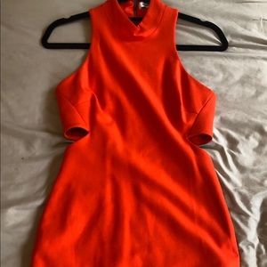 Brand new orange dress